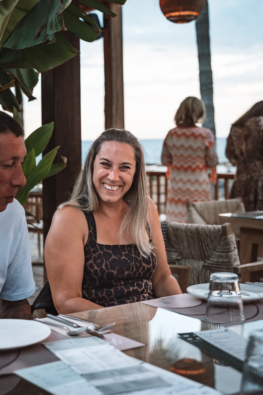 Dinner am Meer zum Abschluss des Retreats