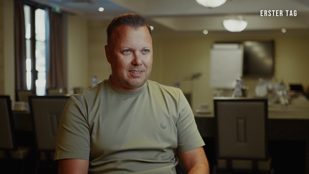 Patrick im Interview